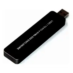 GENERICO - Cofre Portátil M2 NVMe USB 31 de Aluminio Rápido