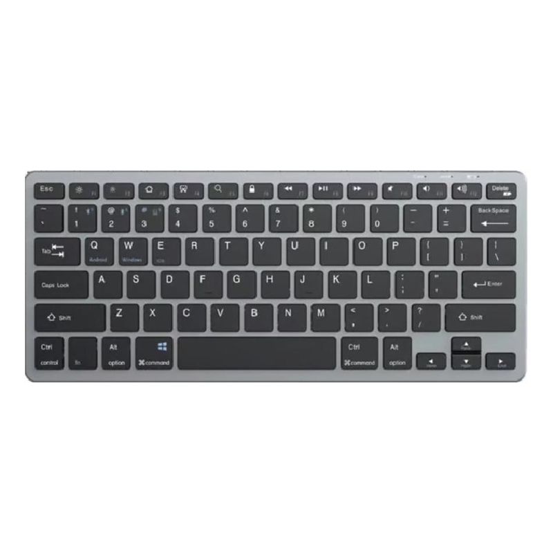 GENERICO - Teclado Bluetooth Inalámbrico Recargable Compacto y Ergónomico