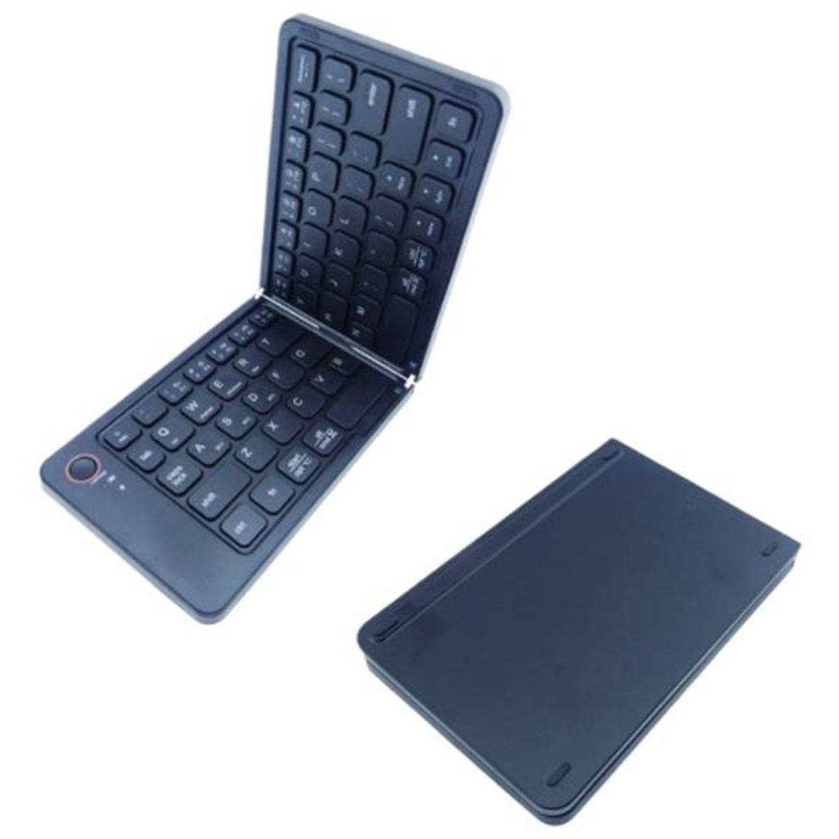 GENERICO - Teclado Mini Bluetooth Recargable con Soporte Integrado