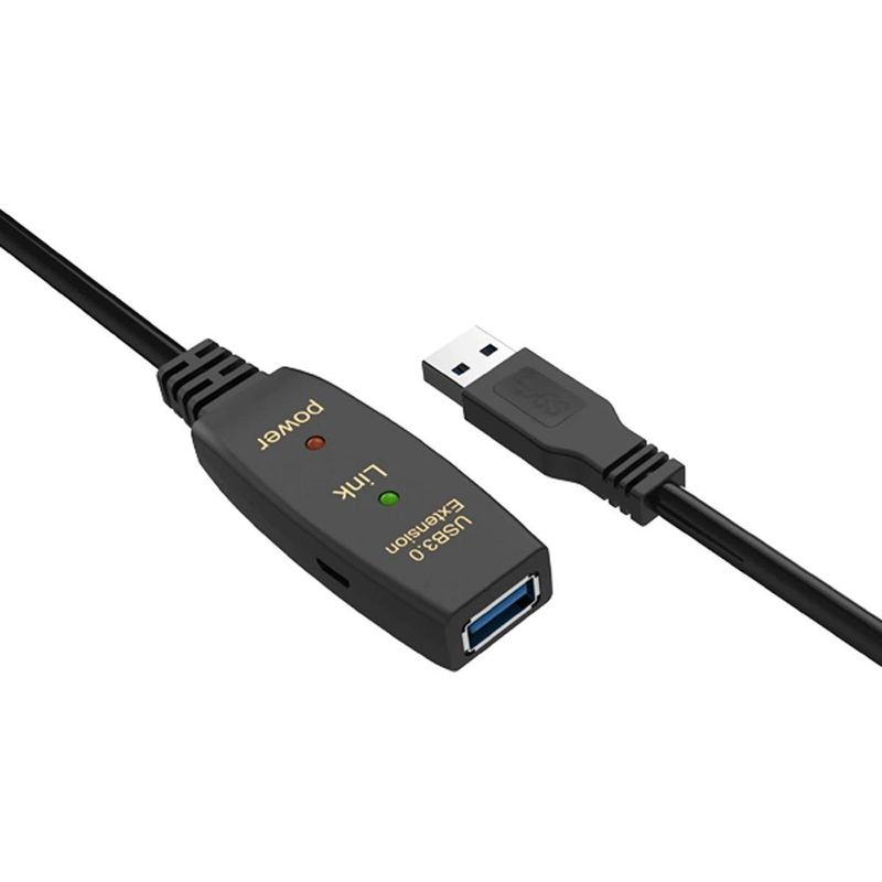 GENERICO - Extensor USB 30 Activo de 5 Metros para Conexiones Eficientes