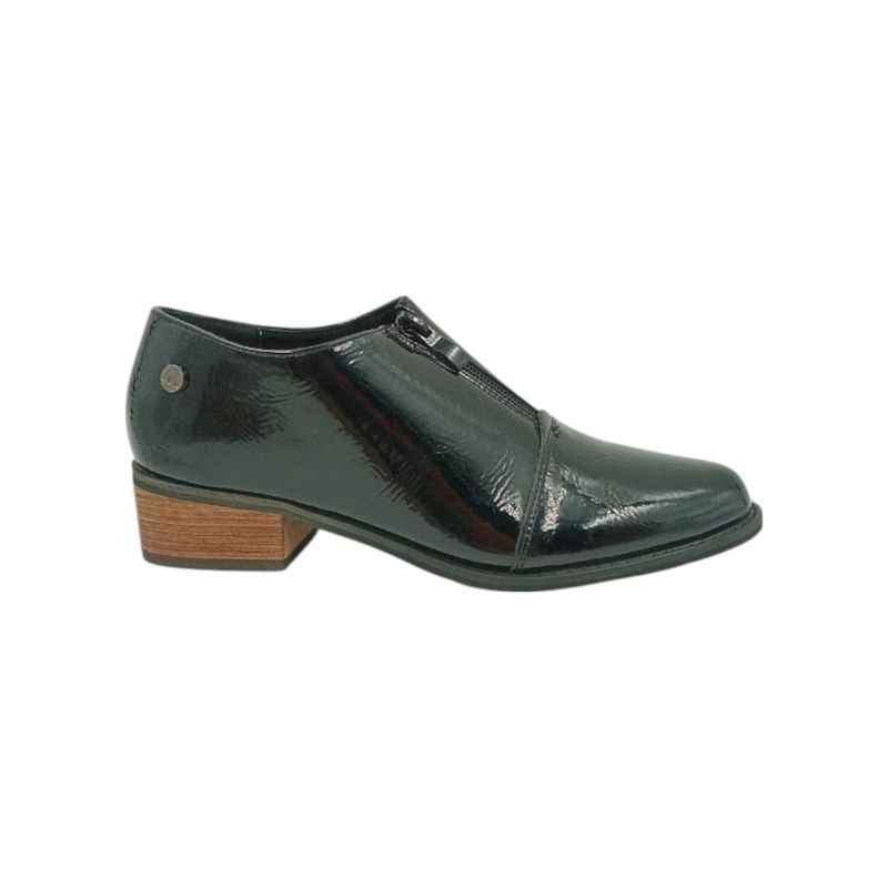 HERIEL - Zapato Negro Charol Mujer
