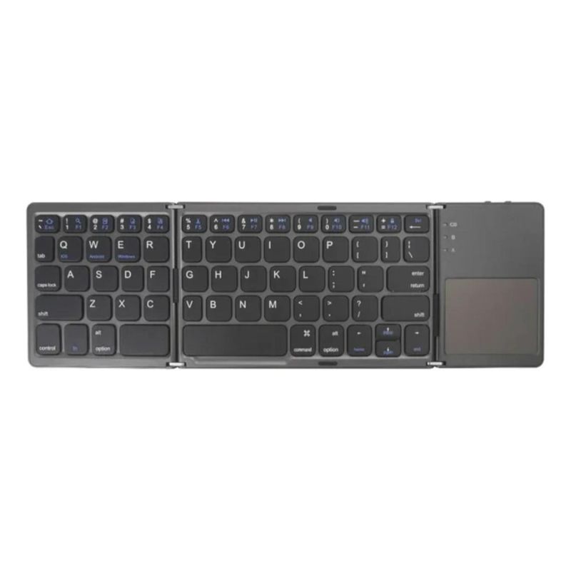 GENERICO - Teclado Plegable Inalámbrico Bluetooth Compacto y Funcional