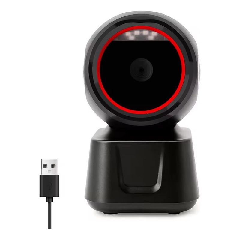 GENERICO - Escáner de Códigos 2D y 1D Omnidireccional para Puntos de Venta