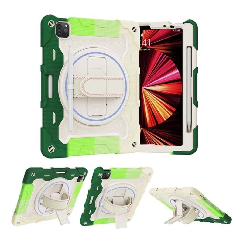 GENERICO - Funda Antichoque con soporte para iPad 97 de dos capas