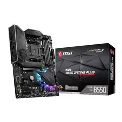MSI - MB sAM4 AMD - MPG B550 GAMING PLUS - 4x DDR4 - ATX