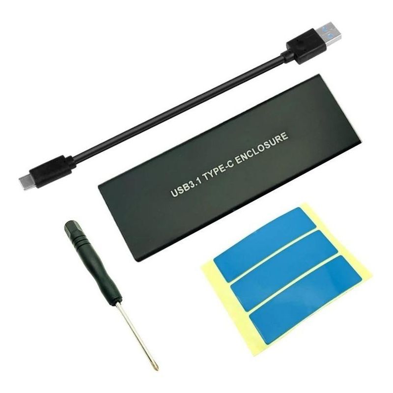 GENERICO - Adaptador USB 30 para Disco SSD M2 NVMe - Rápido y Versátil