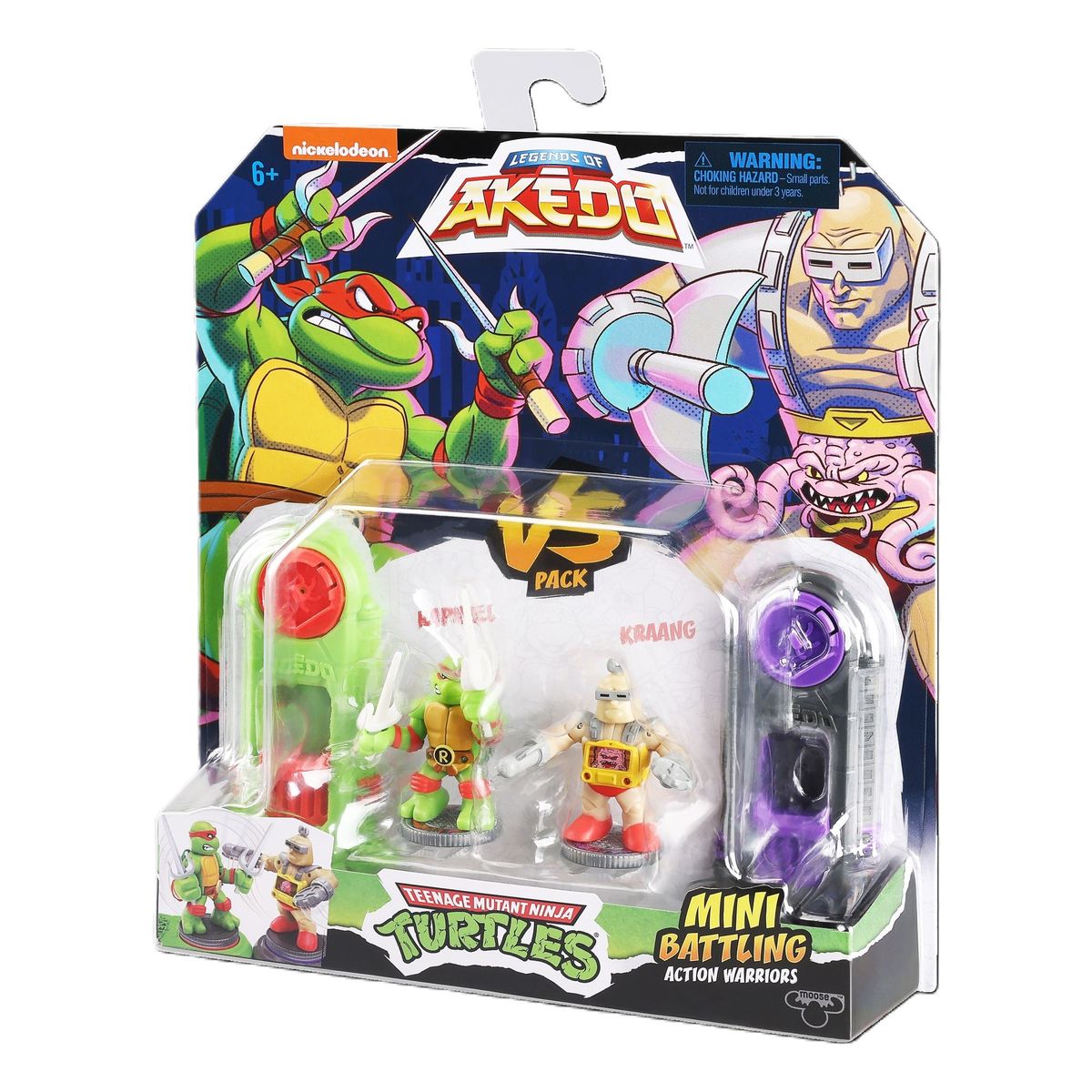 BOING TOYS - Akedo Tortugas Ninja Versus Pack Surtido S1