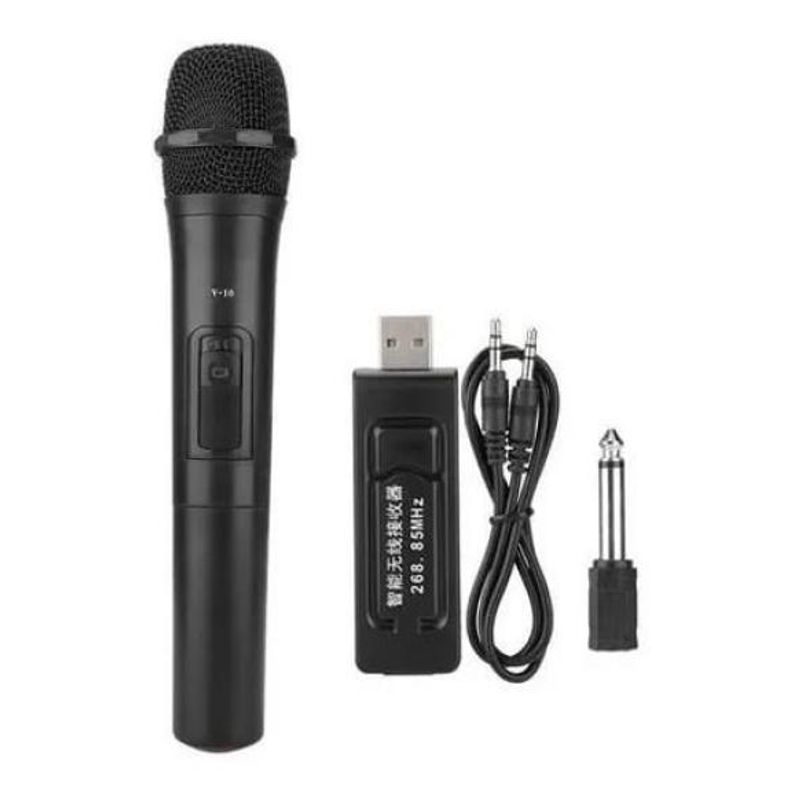 GENERICO - Micrófono Inalámbrico USB para Karaoke y Conferencias