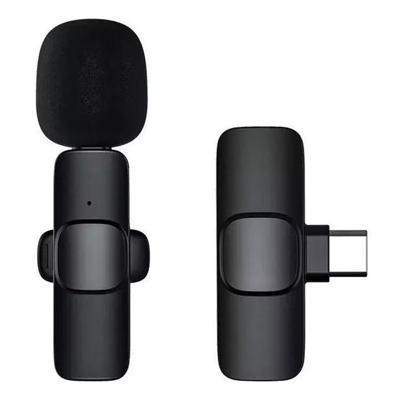 GENERICO - Micrófono Lavalier Inalámbrico USB-C para Presentaciones