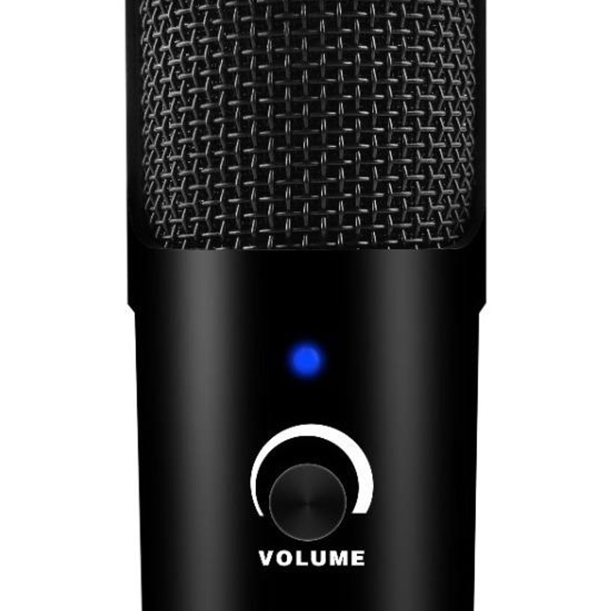 GENERICO - Micrófono USB de Escritorio con Cancelación de Ruido Cardioide