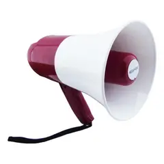 GENERICO - Megáfono Bluetooth 30W con grabador USB y sirena integrada