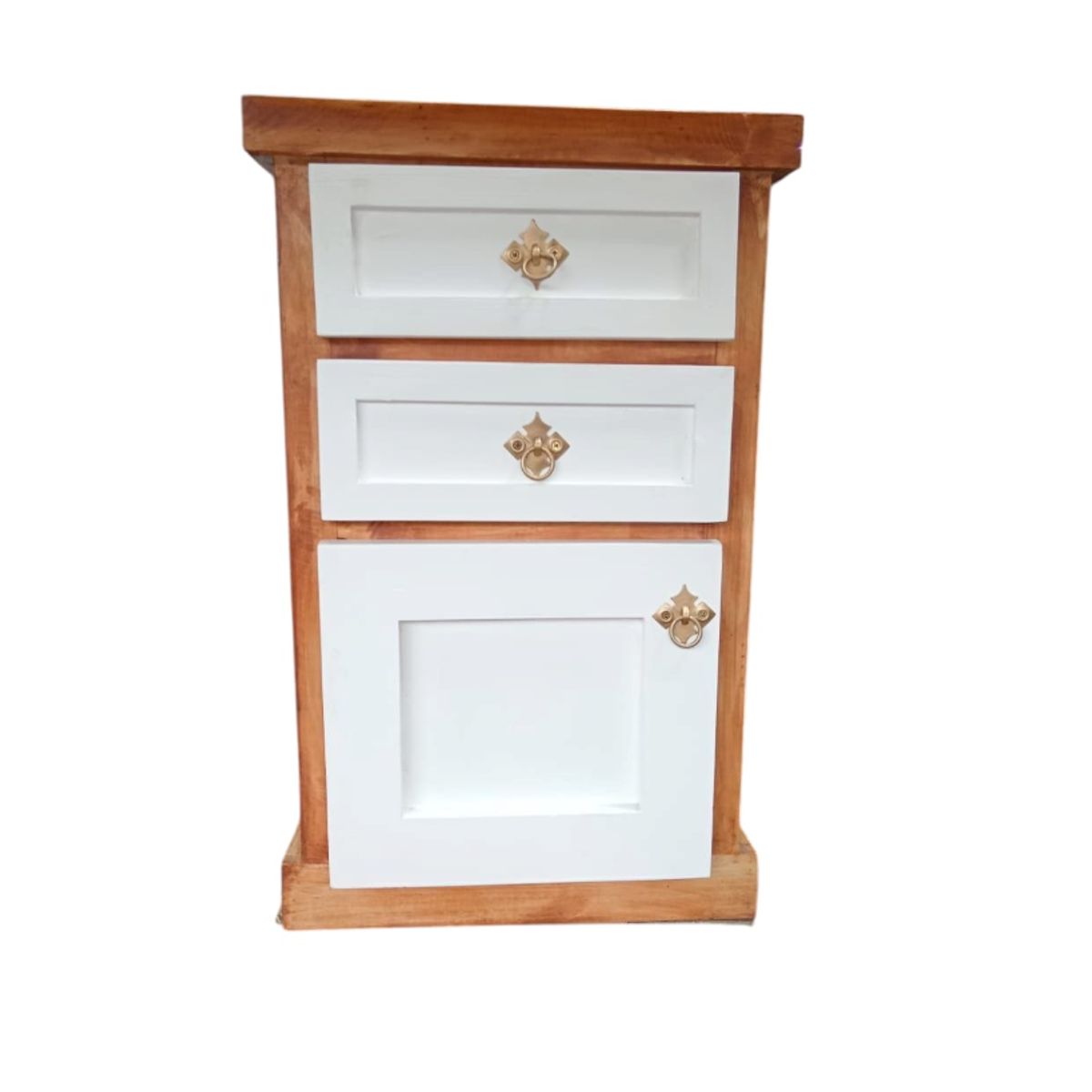 GENERICO - Velador Rústico de Madera