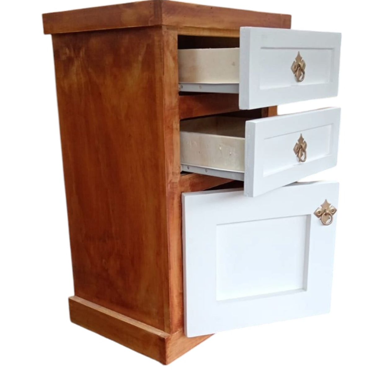 GENERICO - Velador Rústico de Madera