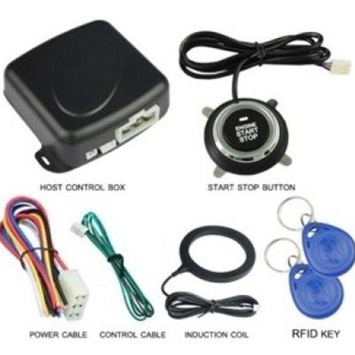 GENERICO - Sistema de Encendido Inteligente sin Llave para Vehículos