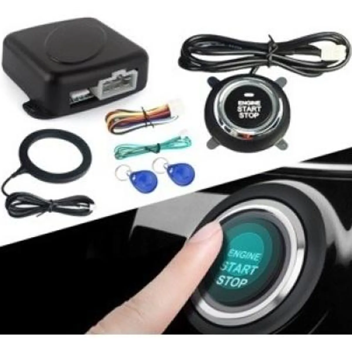 GENERICO - Sistema de Encendido Inteligente sin Llave para Vehículos