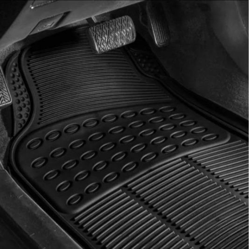 GENERICO - Juego de 3 Gomas Protectores para Pisos de Vehículos