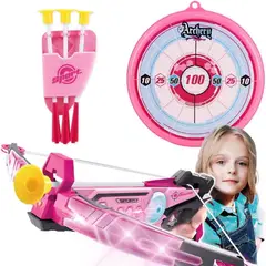 GENERICO - Juego Ballesta Arco Y Flecha Con Luz Para Niños