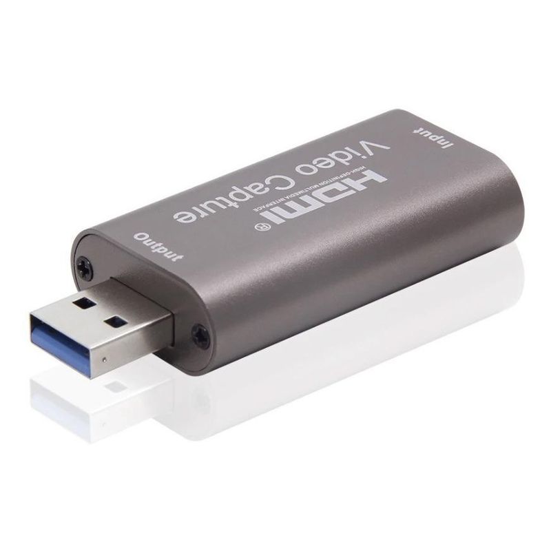 GENERICO - Capturadora HDMI a USB 4K para Gaming y Streaming 1080p