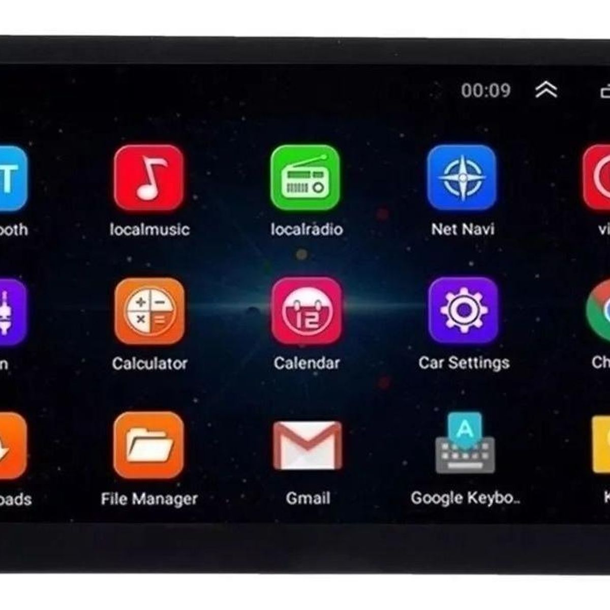 GENERICO - Pantalla Táctil 9 con GPS Wifi y Reproductor MP5