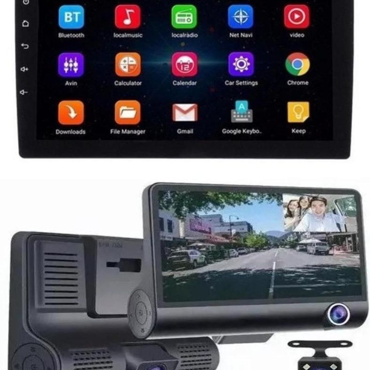 GENERICO - Radio Multimedia 9 con GPS Bluetooth y Pantalla Táctil