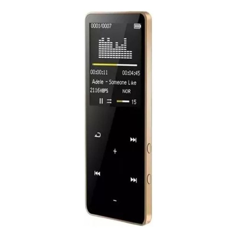 GENERICO - Reproductor MP4 Bluetooth con Pantalla Táctil y Radio FM