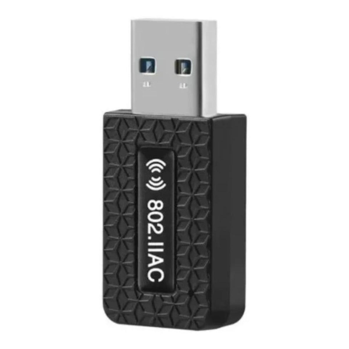 GENERICO - Adaptador USB WiFi Doble Banda 24 y 5 GHz AC1300