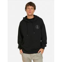 Poleron Canguro Brezal Negro Hombre - Negro