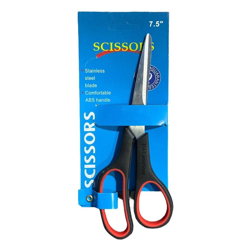 GENERICO - Combo de 12 Tijeras Escolar Ergonomicas con Mango Antideslizante