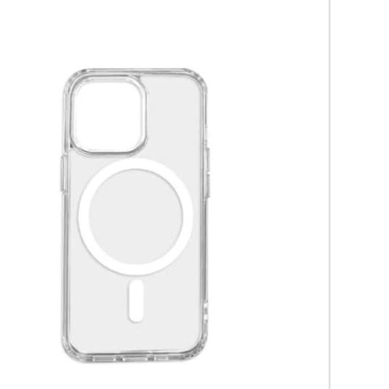 GENERICO - Funda Transparente Magnética para iPhone 13 Pro Resistente