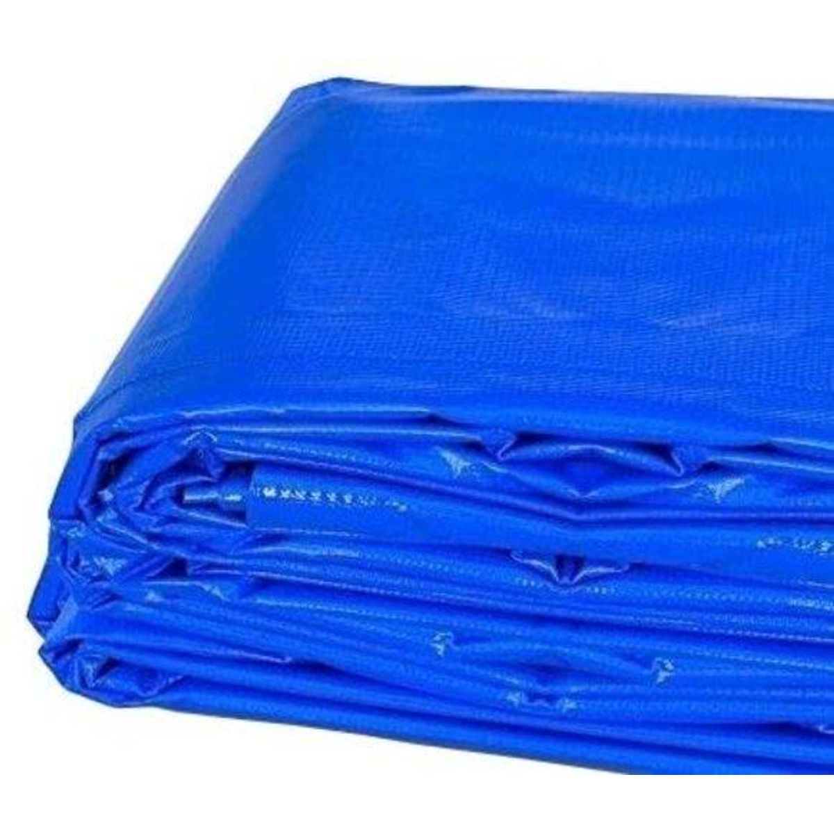 GENERICO - Lona Impermeable Multiuso Azul de PVC 6x8 m con Ojetillos