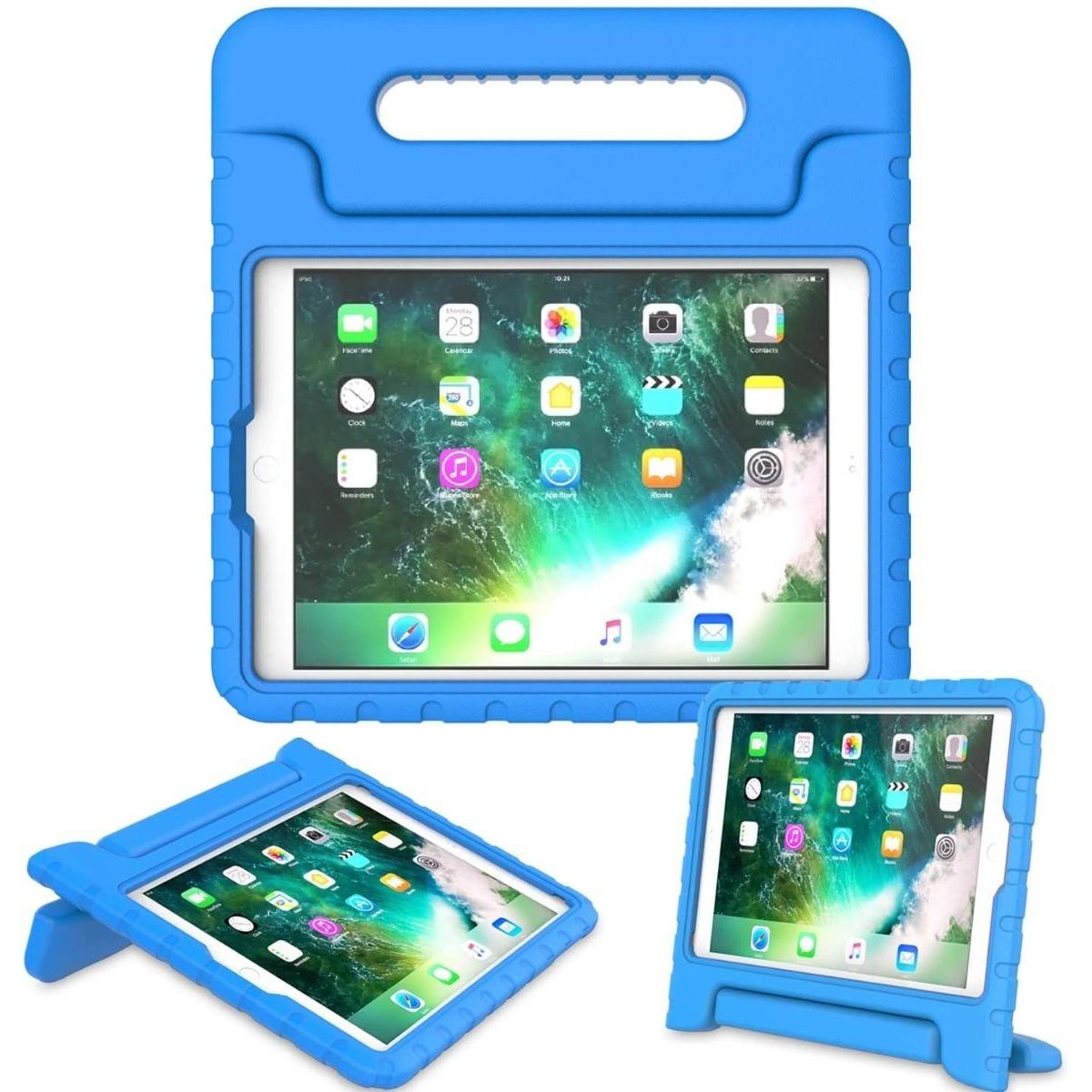 GENERICO - Funda Infantil Antigolpes para iPad con Mango Ergonómico