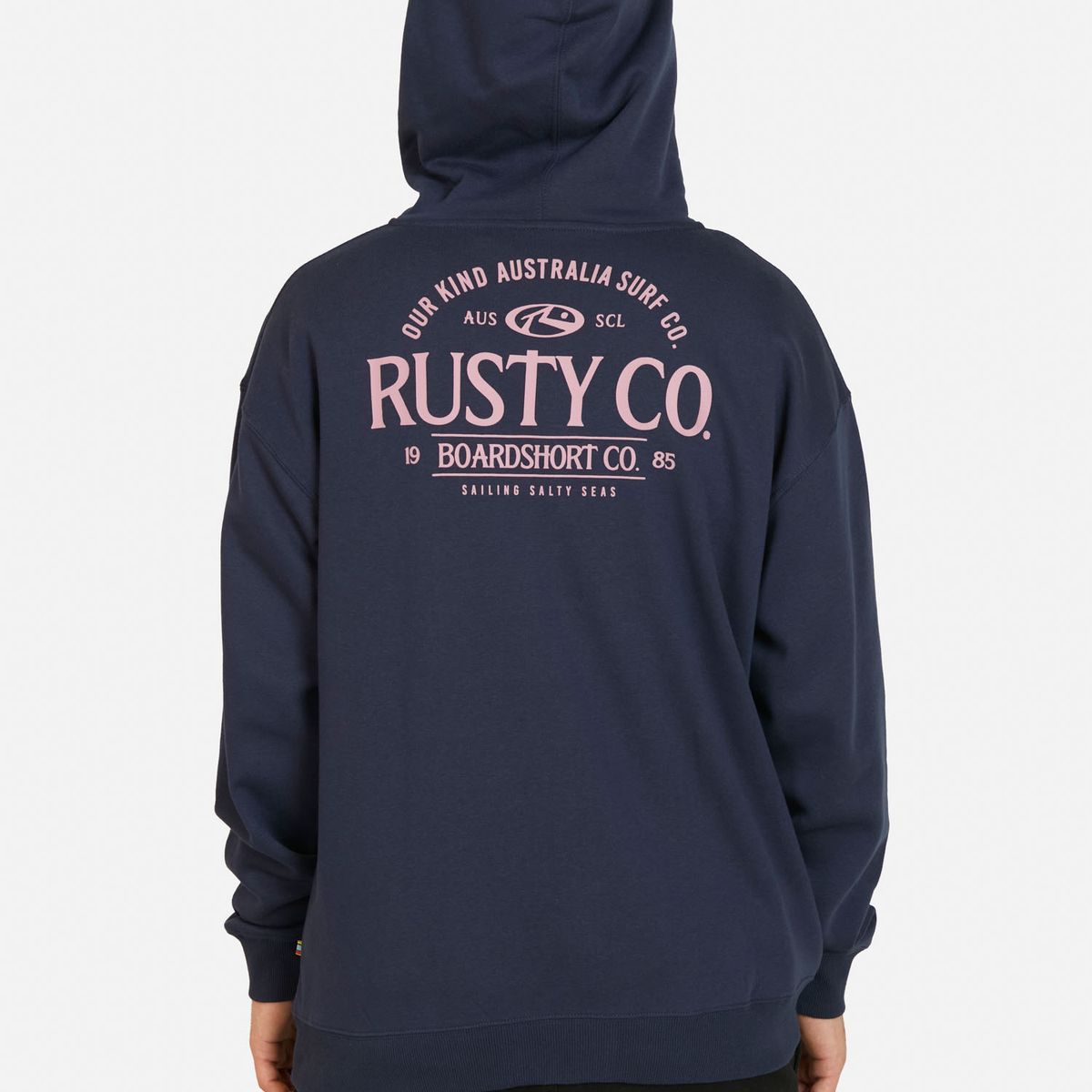 RUSTY - Poleron FZ Brick Azul Hombre Rusty - Azul