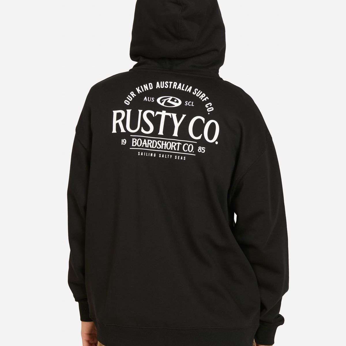 RUSTY - Poleron FZ Brick Negro Hombre Rusty - Negro