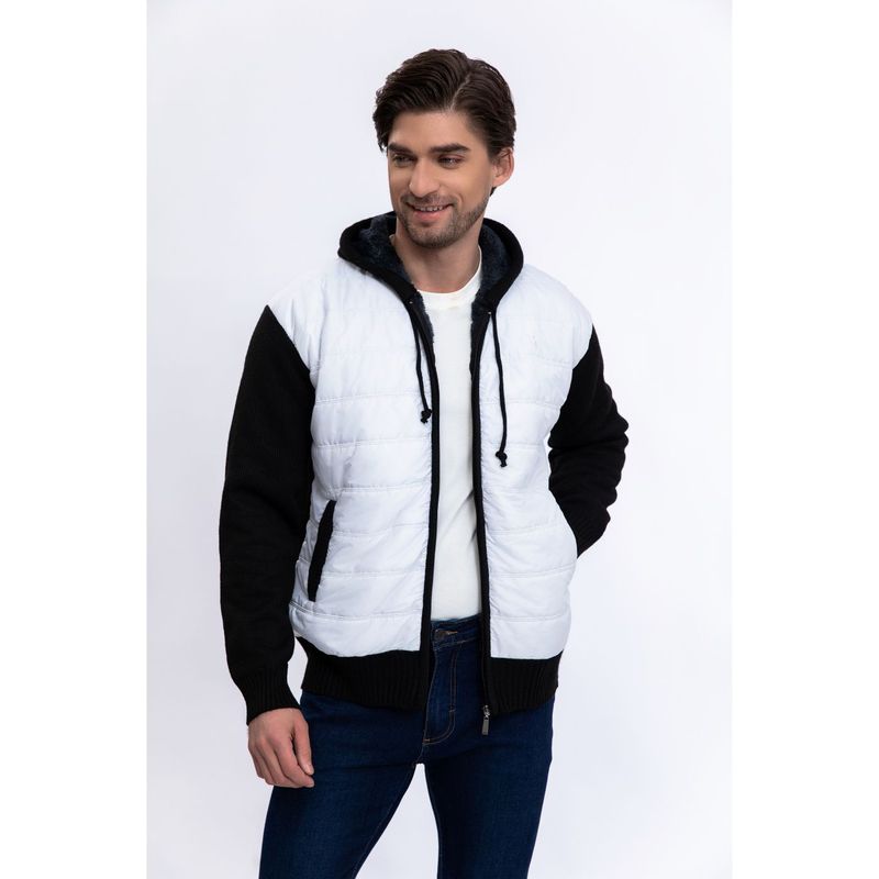 MPROPIA - Chaqueta Hombre Forro Interior Piel Capucha Bolsillos Cierre 7176