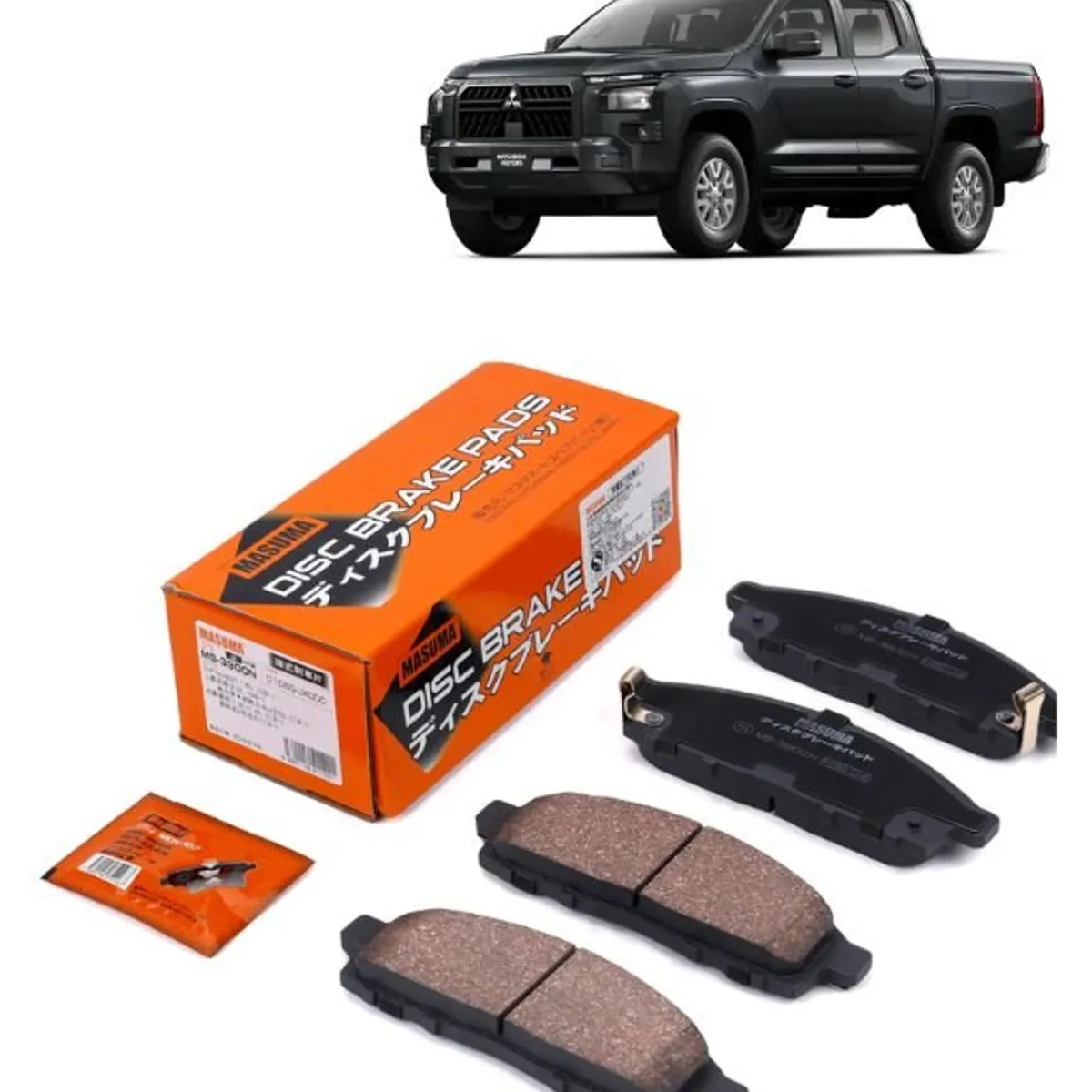 GENERICO - Pastillas de Freno Mitsubishi LS200 Triton PChasis MS-3900N