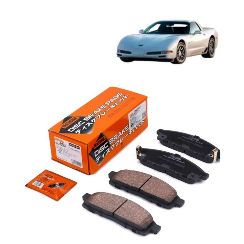 GENERICO - Pastillas de Freno Chevrolet Corvette 57 1983-1991 MS-3900N