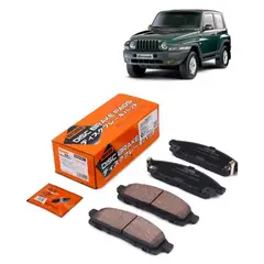 GENERICO - Pastillas de Freno Daewoo Korando 20 23 29 1999 MS-3900N