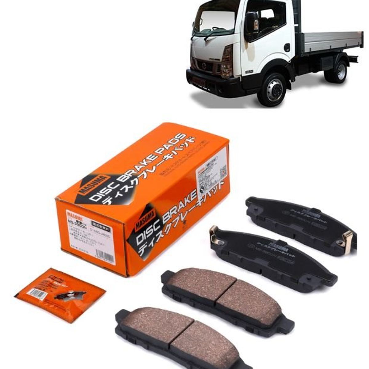 GENERICO - Pastillas de Freno    Nissan Cabstar 2016-2013 MS-3900N