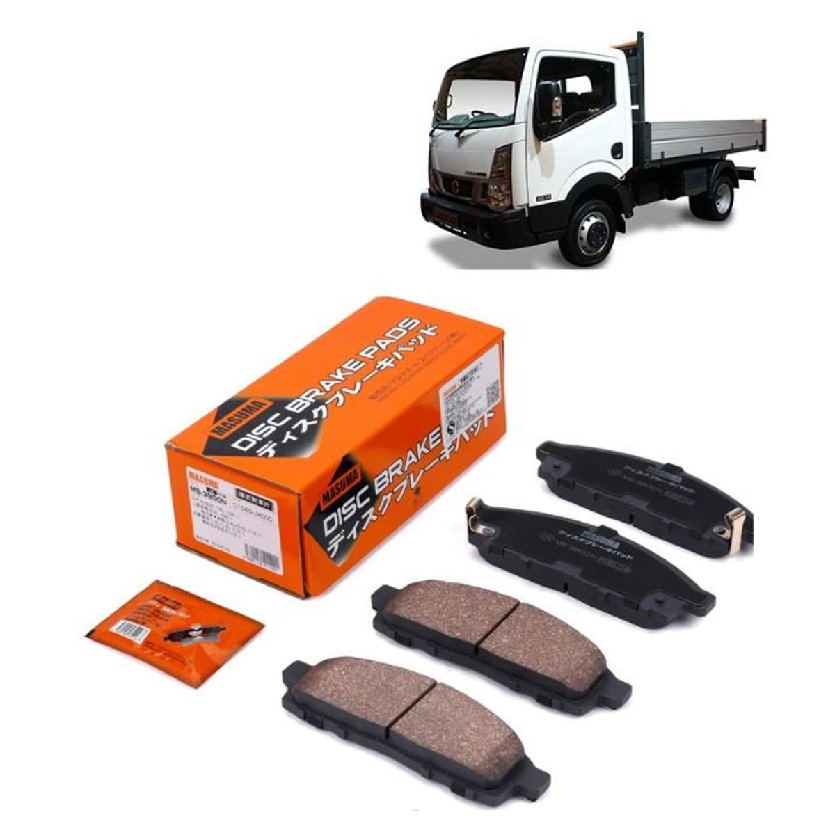 GENERICO - Pastillas de Freno    Nissan Cabstar 2016-2013 MS-3900N