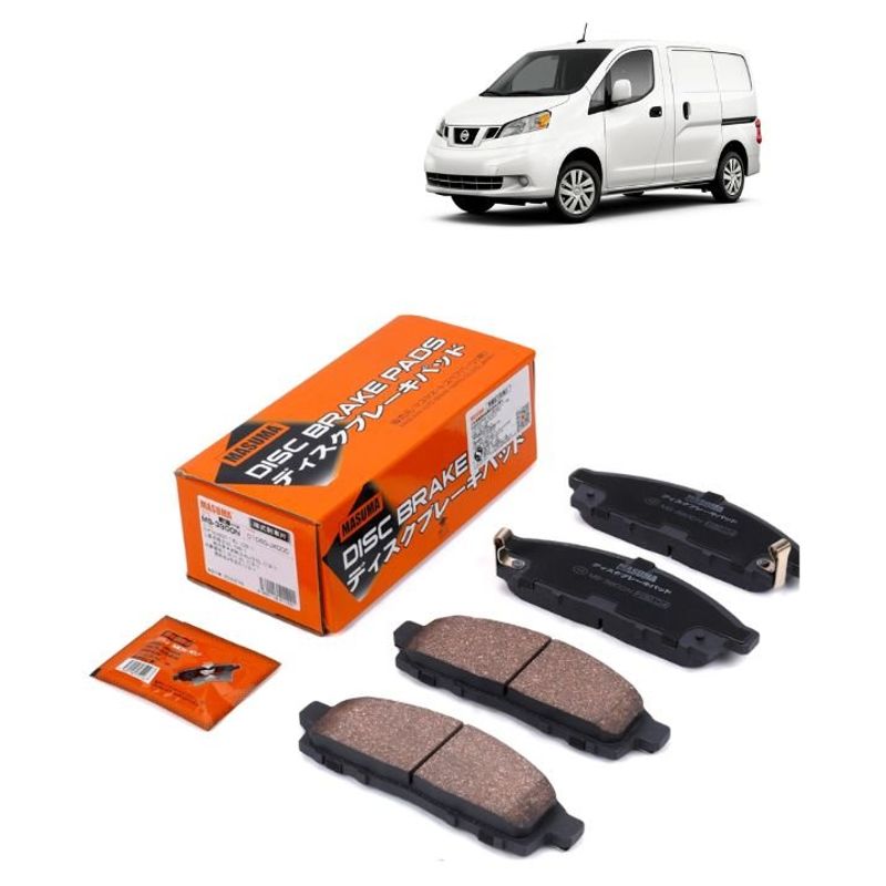 GENERICO - Pastillas de Freno Nissan NV200 15 16 2010-2014 MS-3900N