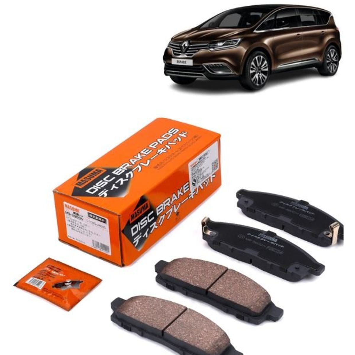 GENERICO - Pastillas de Freno    Renault Space V 20 2015-2023 MS-3900N