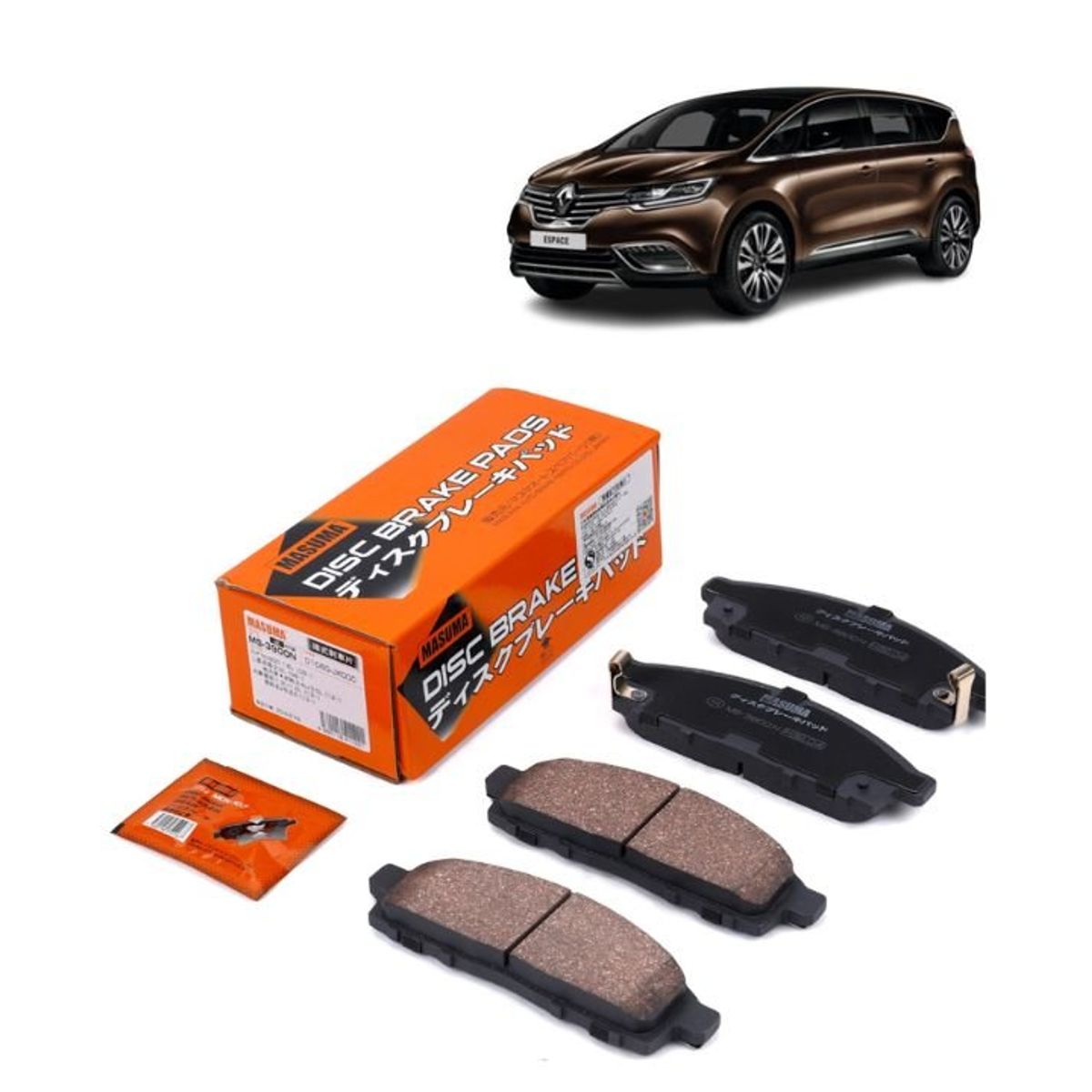 GENERICO - Pastillas de Freno    Renault Space V 20 2015-2023 MS-3900N