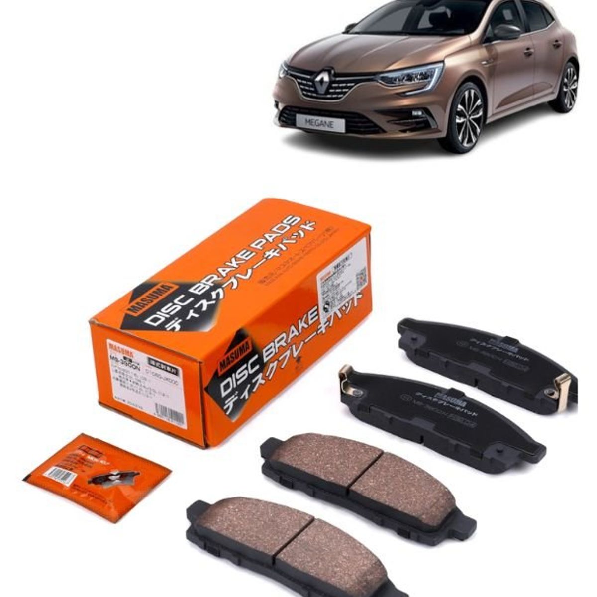 GENERICO - Pastillas de Freno Renault Megane IV Saloon 2 2016 MS-3900N