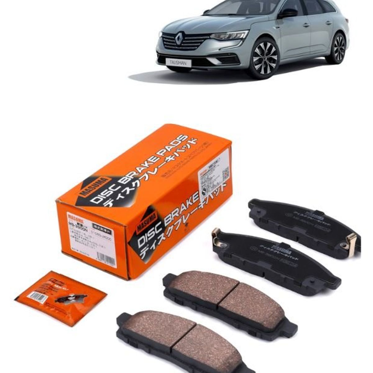 GENERICO - Pastillas de Freno Renault Talisman 20 2015-2022 MS-3900N