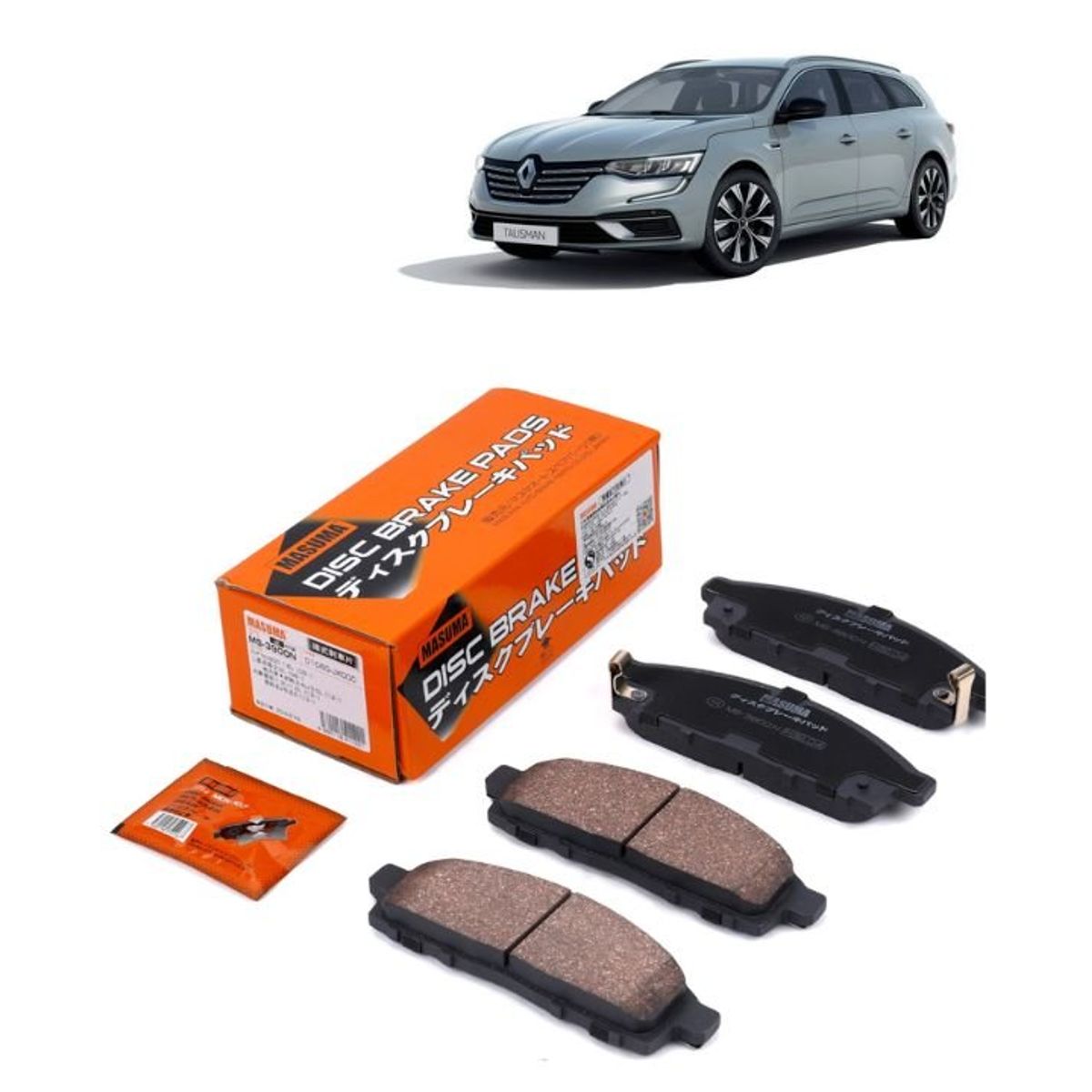 GENERICO - Pastillas de Freno Renault Talisman 20 2015-2022 MS-3900N