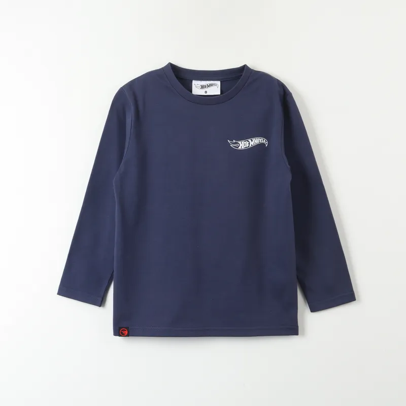 HOT WHEELS - Polera Manga Larga Niño Speed Club Azul Hot Wheels