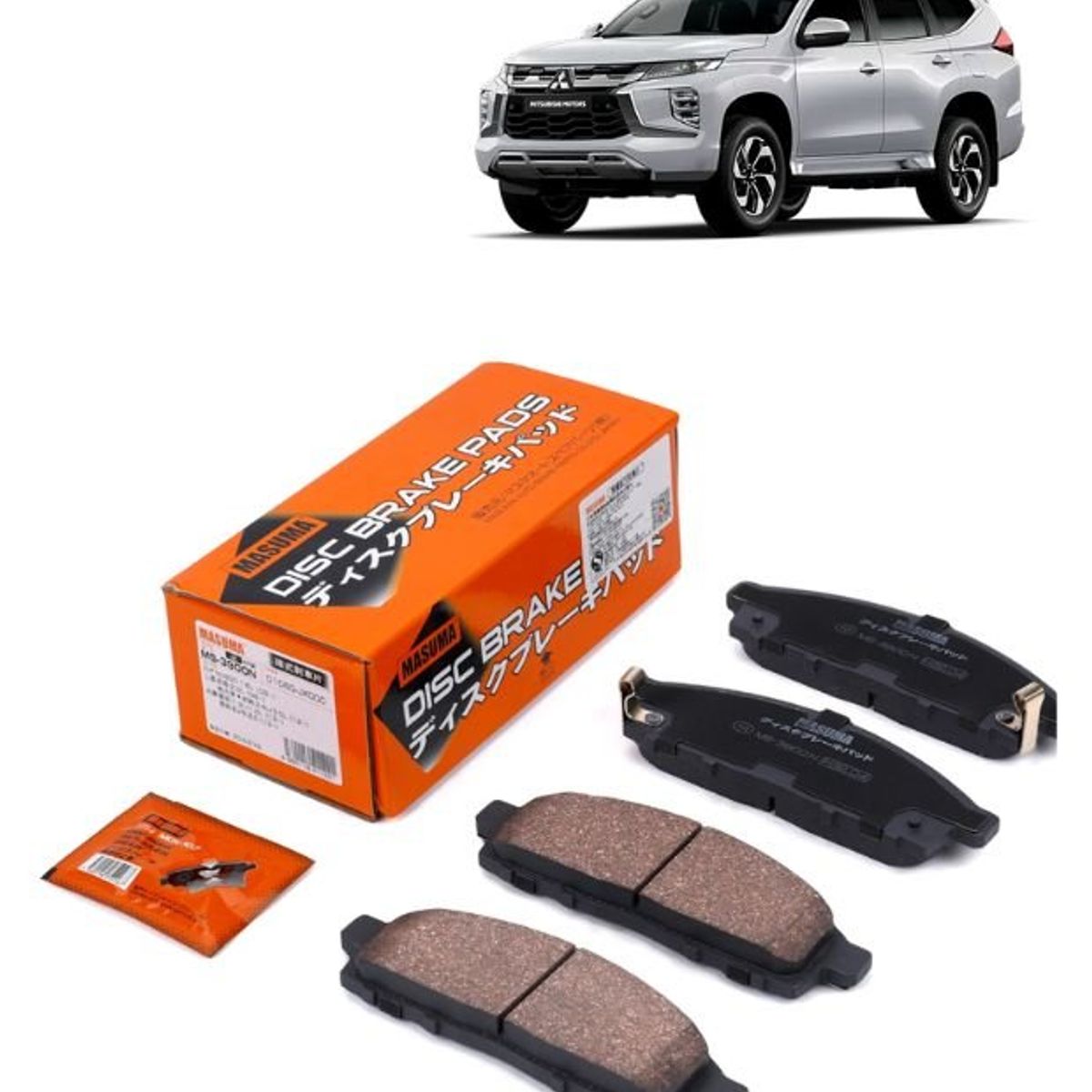 GENERICO - Pastillas de Freno Mitsubishi Pajeo Sport III 08-15 MS3900N