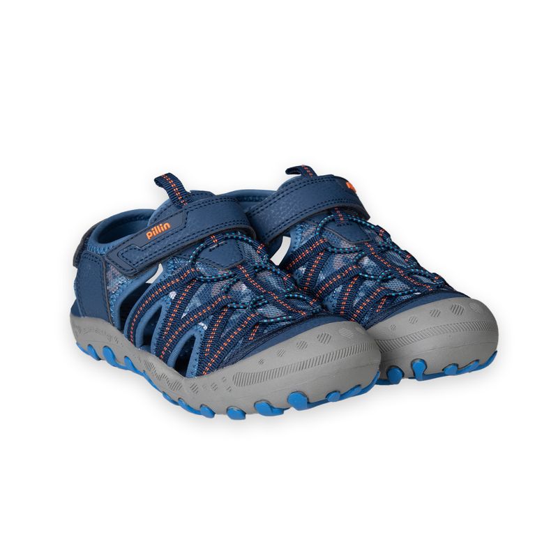 PILLIN - Sandalias Niño Azul Marino Pillin PZC436-25AZM  - Azul