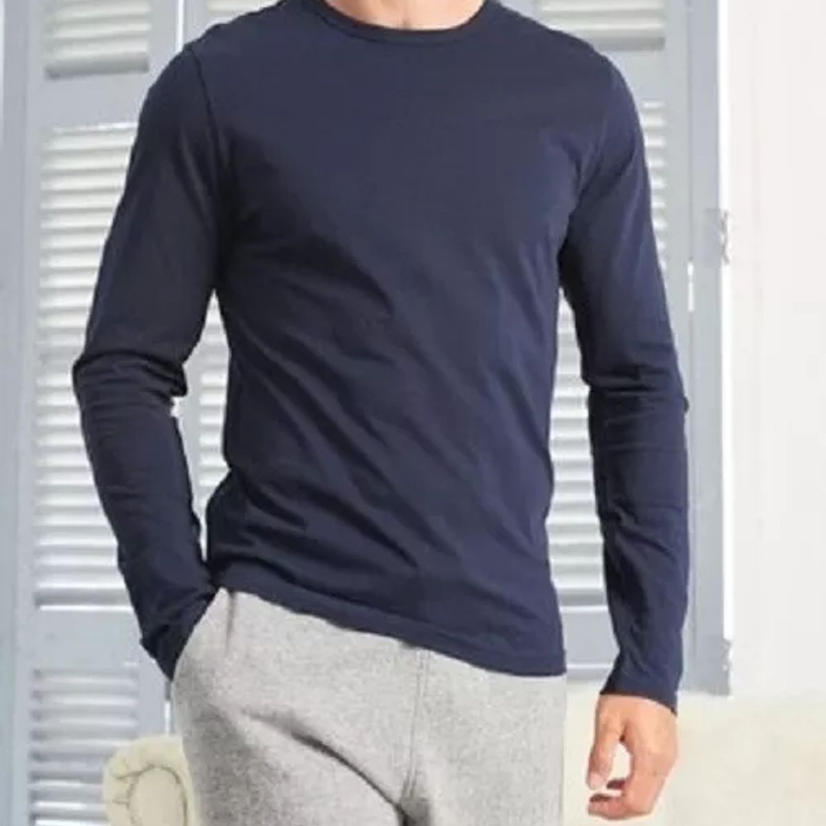 LOOK SHOP - Camiseta Hombre Bambú Manga Larga 418