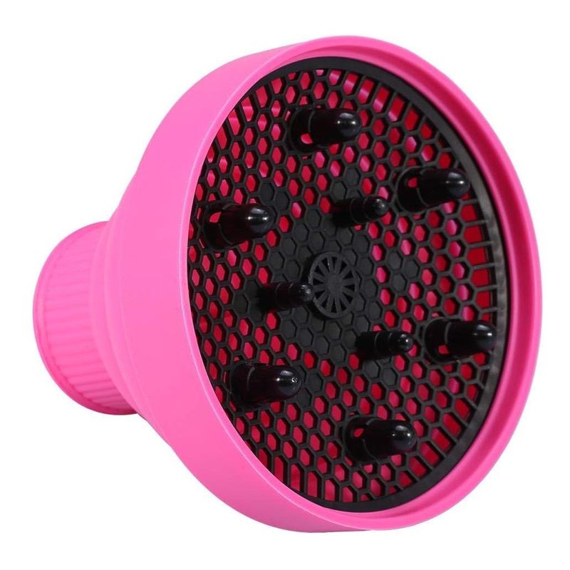 GENERICO - Difusor Para Secador De Cabello De Silicona Plegable Rosa